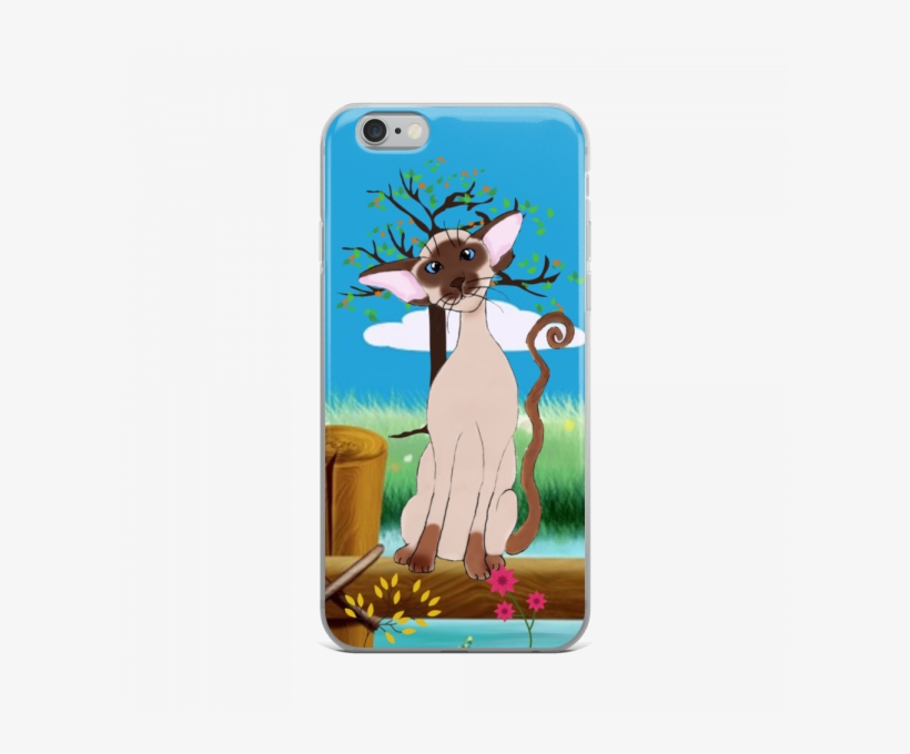 Siamese Cat Phone Case - Mobile Phone, transparent png download