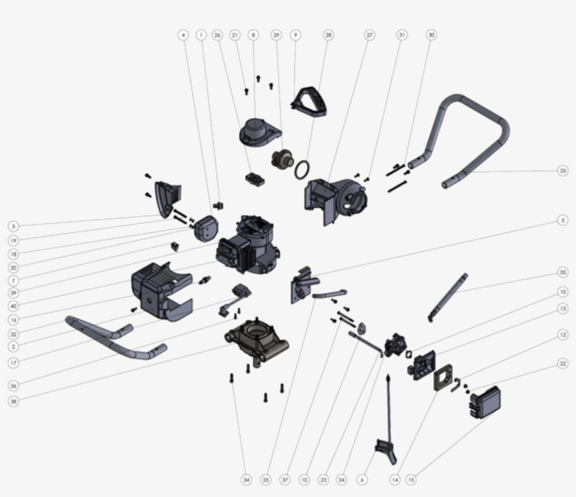 Service Dealers & Support Articles - Jiffy 44 Pro Propane Powered 38cc Xt Drill, transparent png download