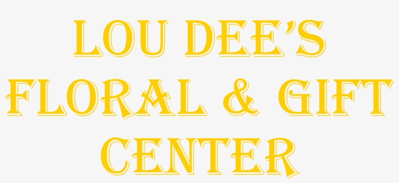 Lou Dee's Floral & Gift Center - Jms Burn Center, transparent png download