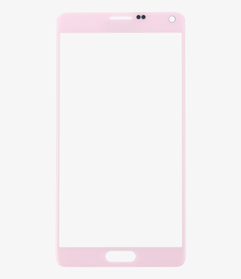 Samsung Galaxy Note 4 Blossom Pink Glass Lens Screen - Smartphone, transparent png download