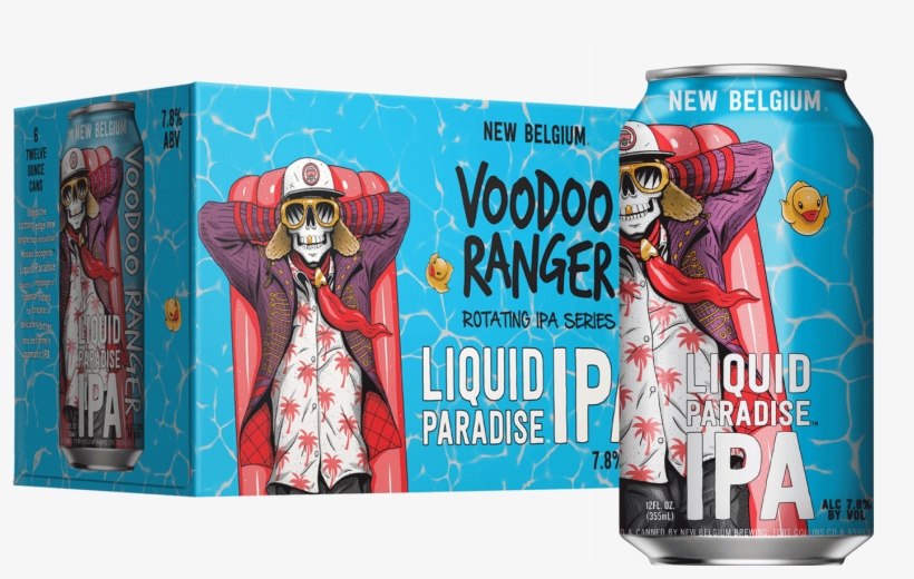Ipa - New Belgium Vodoo Ranger Ipa 6pk 12oz, transparent png download