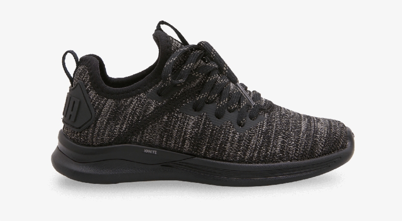 Black Ignite Flash Evoknit Sneakers - Sneakers, transparent png download