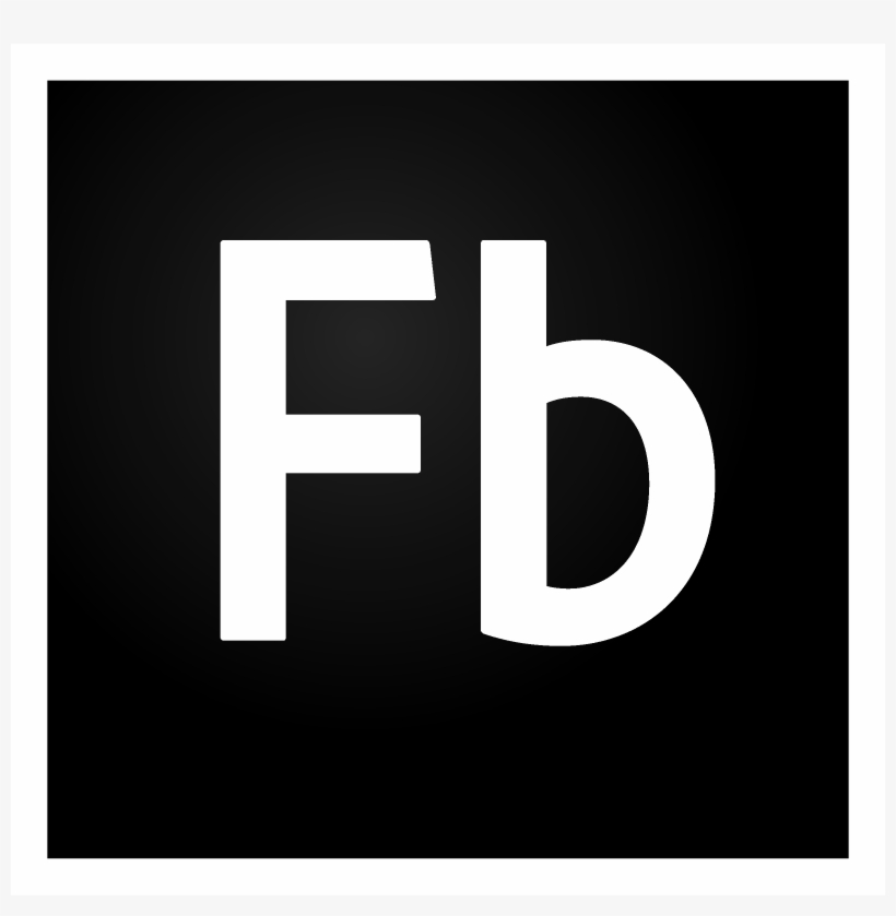 Flash Builder Cc Logo Black And White - Flash Builder Logo, transparent png download