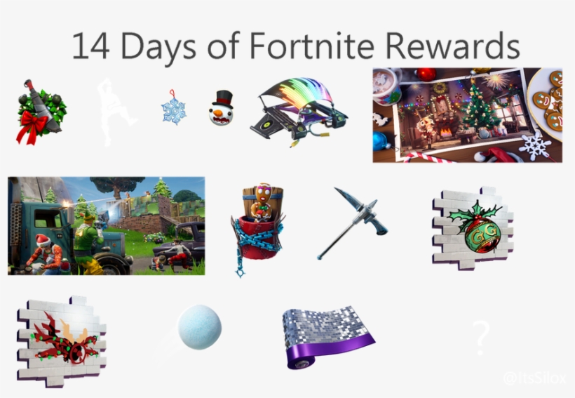 Day With A Smaller Mission, We Receive Gifts From Epic - Fortnite, transparent png download