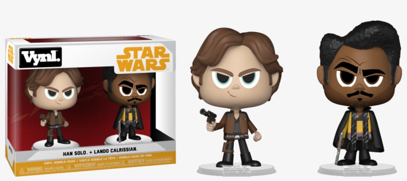 Figure Star Wars Han Solo Lando Calrissian, transparent png download