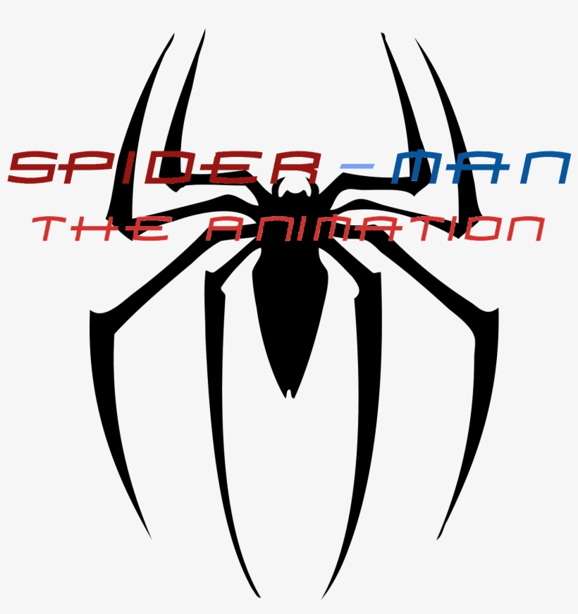 The Animation - Spiderman Symbol Coloring Page, transparent png download