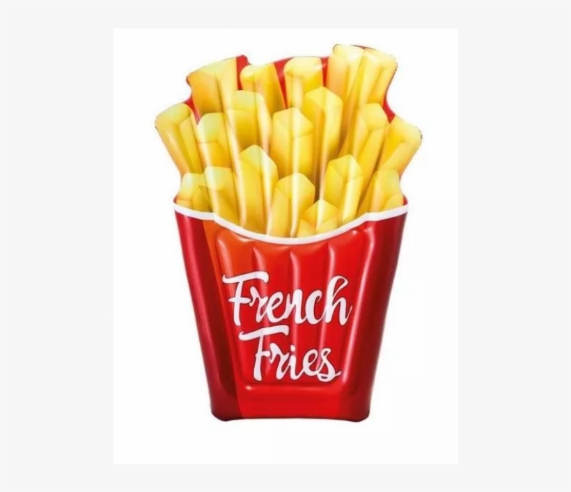 Boia Batata Frita Gigante Intex - Intex 58775ep French Fries Float Red Yellow, transparent png download