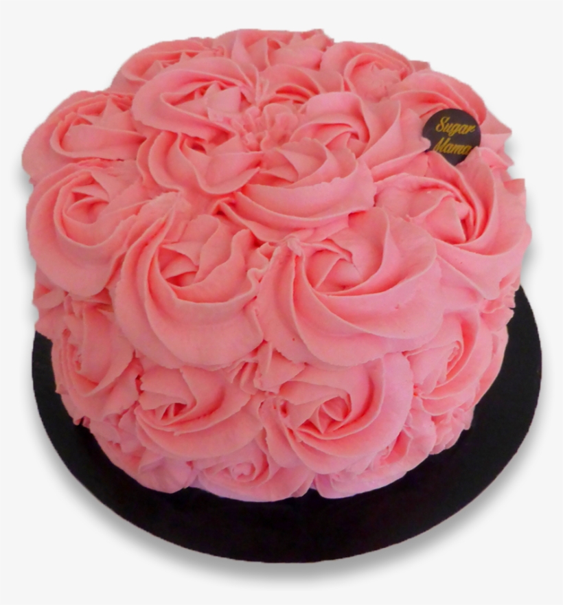Rose-cake - Cupcake, transparent png download