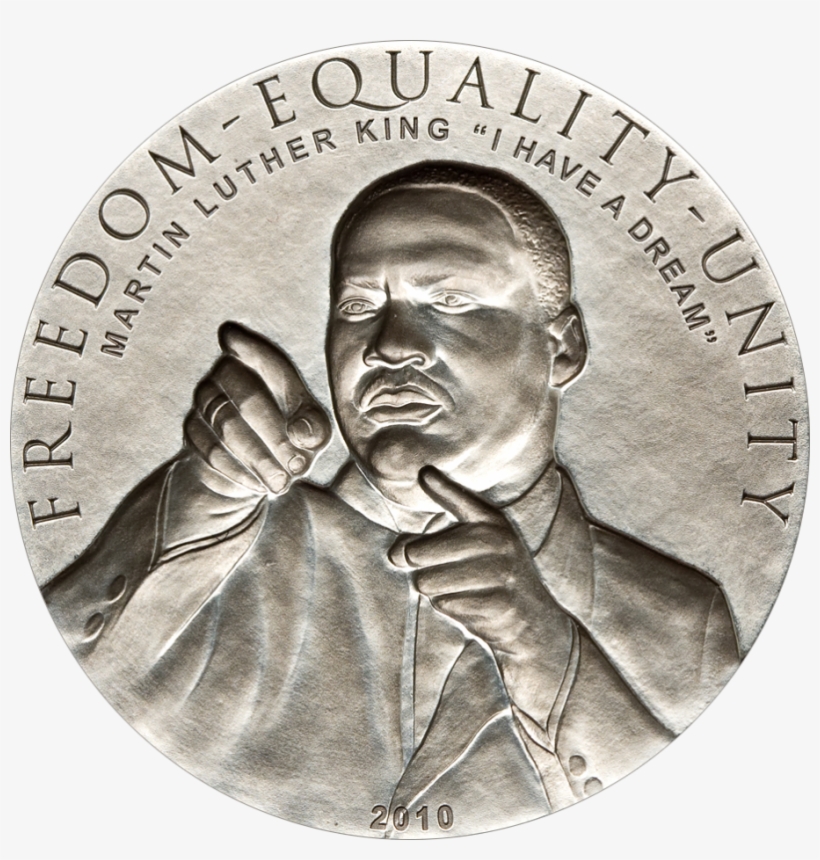 Obama King - Coin Martin Luther King Jr, transparent png download