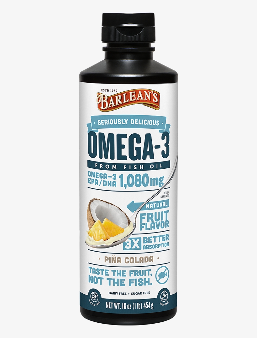 Barlean Omega 3, transparent png download