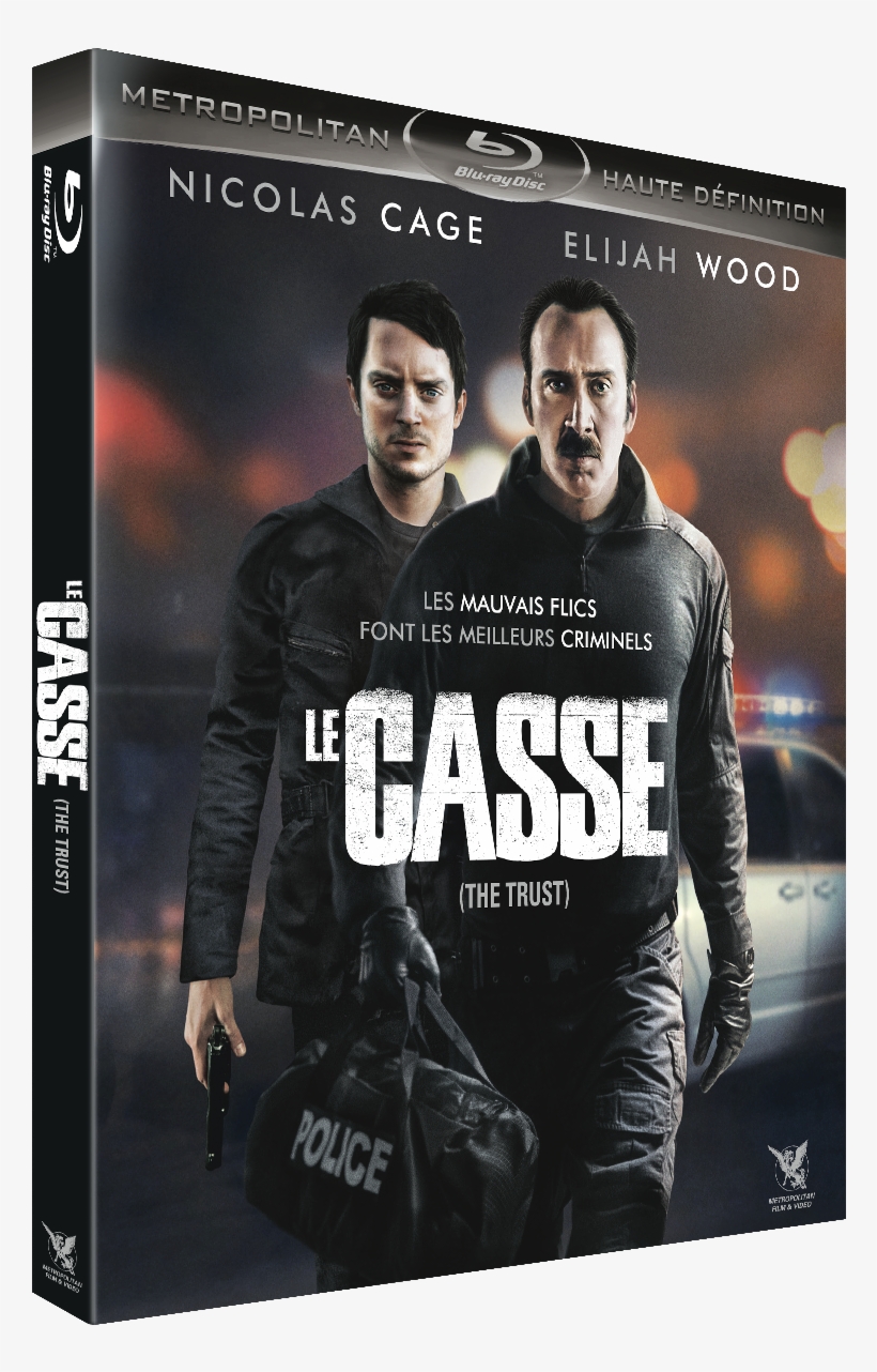 3d Bd Thetrust - Le Casse Blu-ray, transparent png download