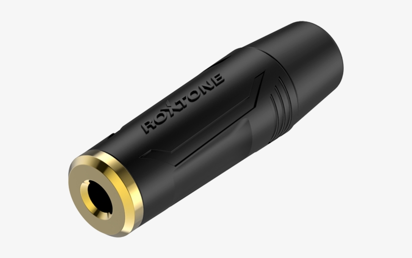 5mm Stereo Jack, Black Electrophoretic Paint Shell - Goobay 3.5 Mm Female 76746, transparent png download