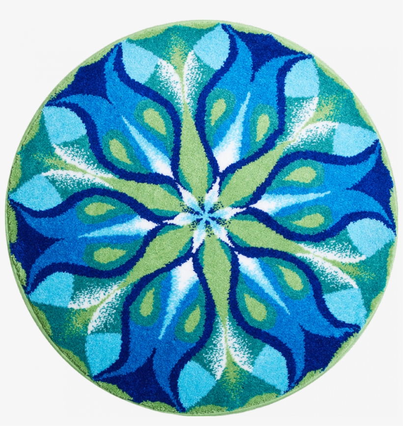 Mandala Green And Blue, transparent png download