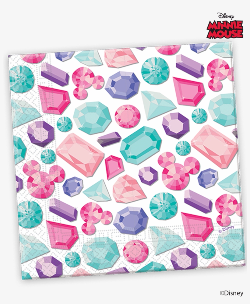 Disney Minnie Mouse Party Gem Napkins, transparent png download