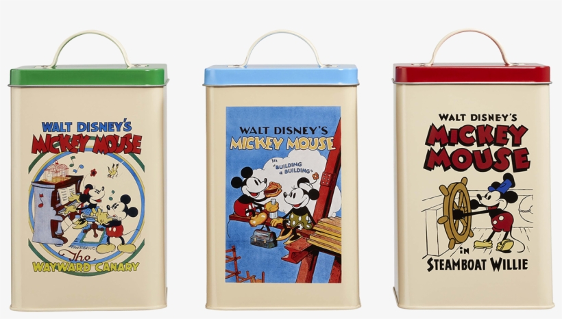 Mickey & Minnie Mouse Retro Poster Opbevaringsboks - Artopweb Ec20847 Disney-mickey Mouse In Steamboat Willie, transparent png download