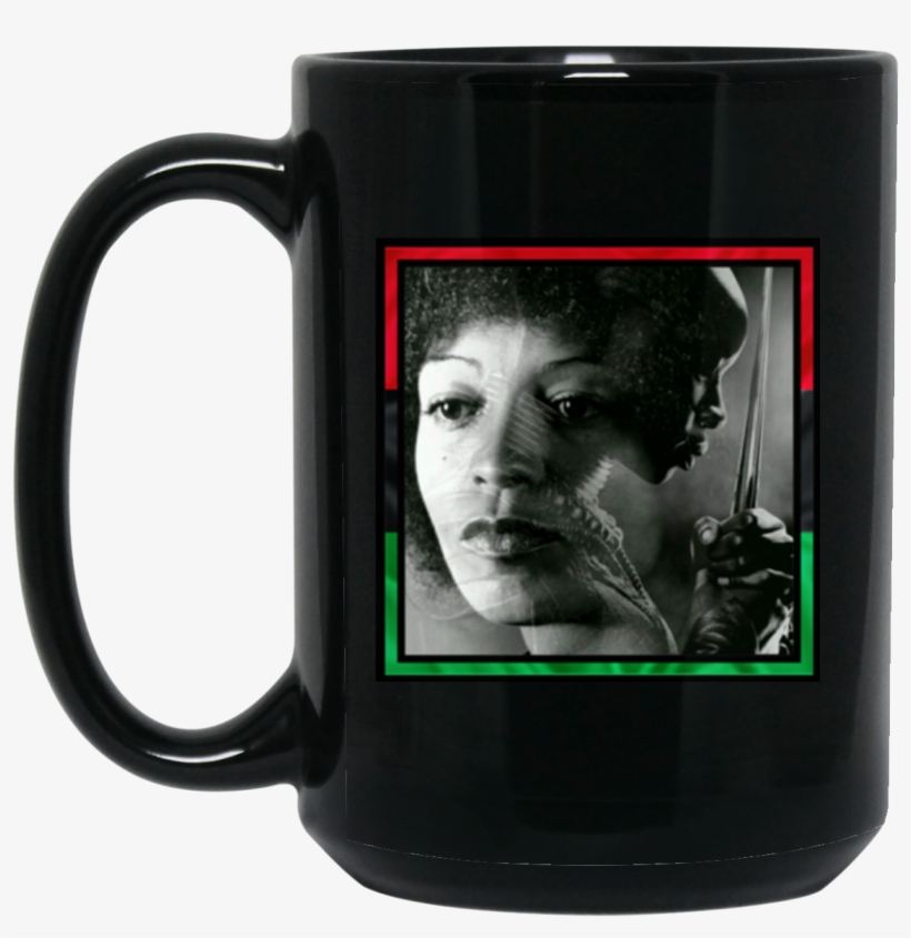 Black Panther Commemorative Collection 15 Oz - Golf Stud Black 15oz Mug, transparent png download