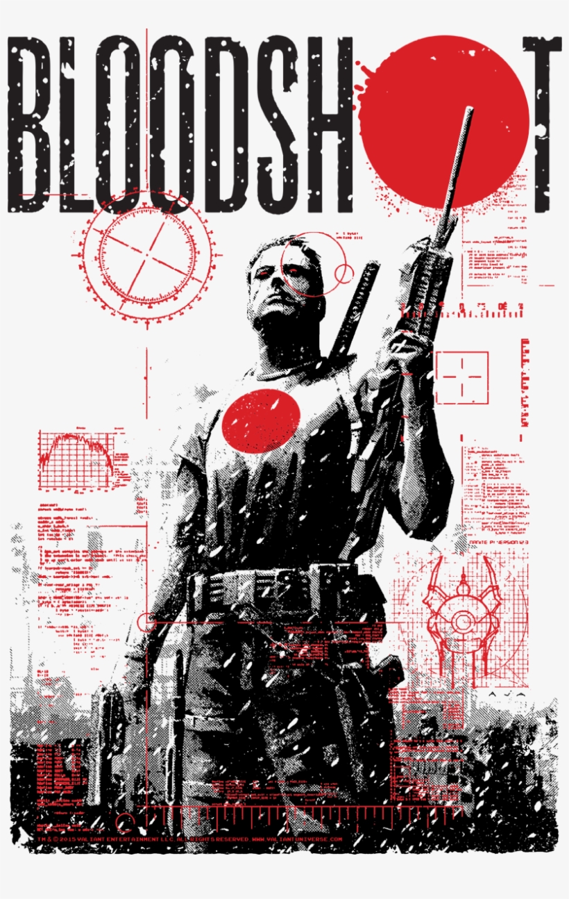 Bloodshot Death By Tech Kid's T-shirt - Bloodshot Cover, transparent png download