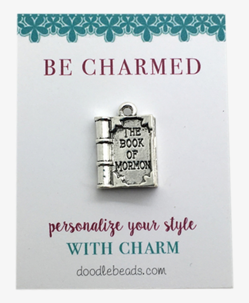 Book Of Mormon Charm - Silver, transparent png download