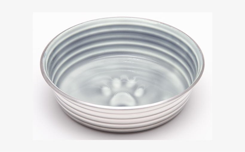 429-07933 - Loving Pets Le Bol Parisian Grey Dog Bowl Small, transparent png download