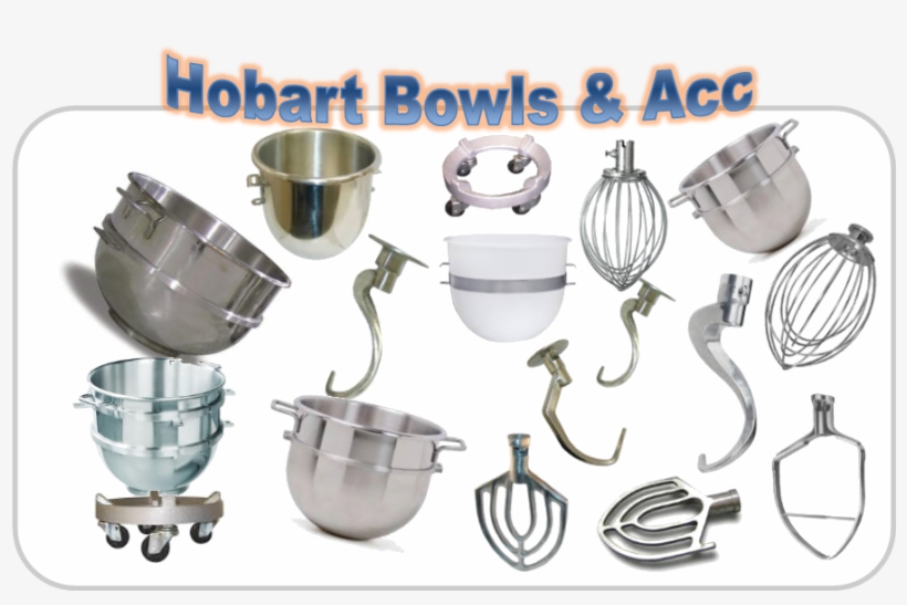 20 Qt Mixer Bowls And Attachments - Mixing Bowl For Hobart Part#62104, transparent png download