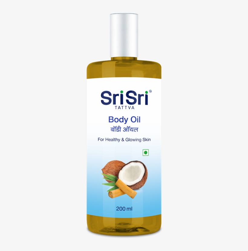 Sri Sri Tattva Body Oil - Sri Sri Hair Oil, transparent png download