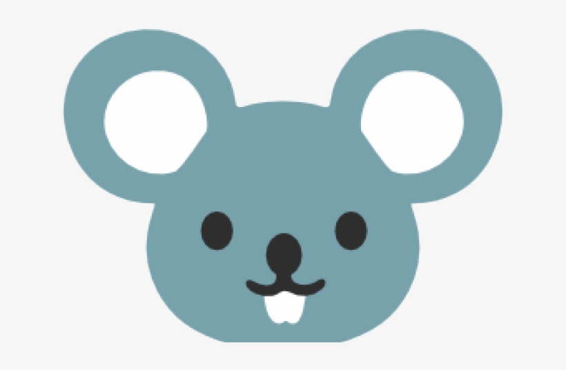 Mouse Clipart Emoji - Dibujo De Raton Emoji, transparent png download