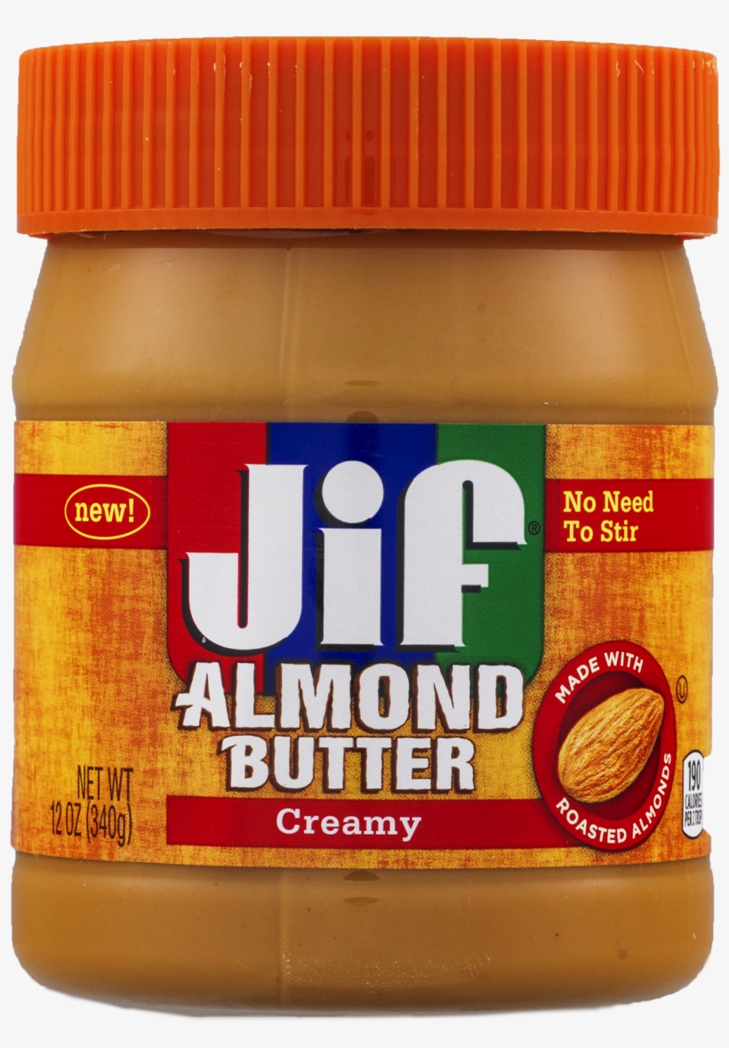 Jif Almond Butter, transparent png download