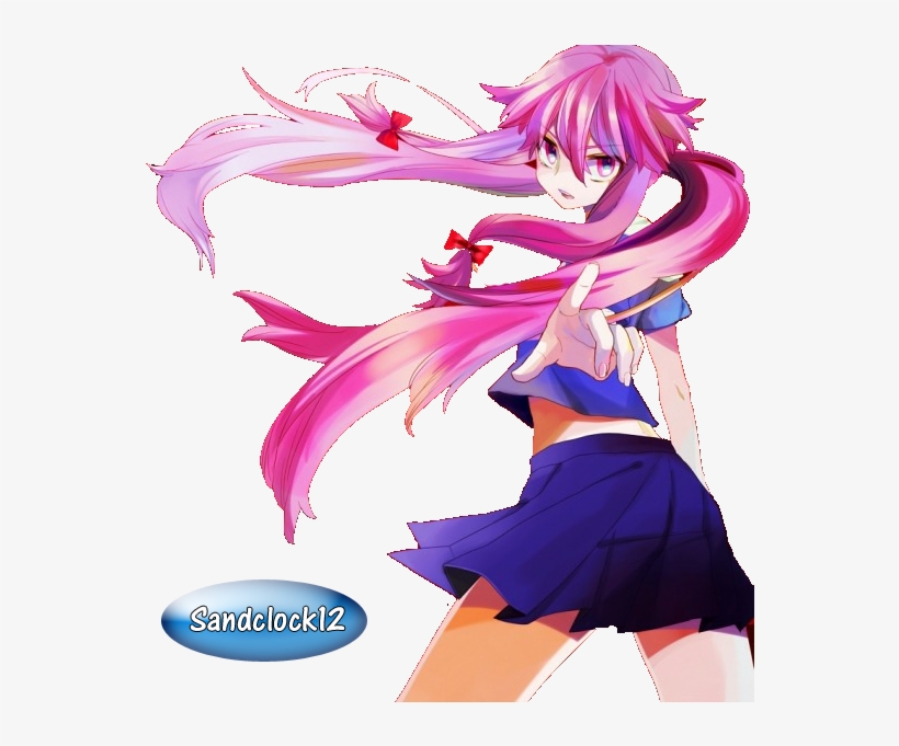 Mirai Nikki ~creditos A Su Autor~ - Yandere, transparent png download