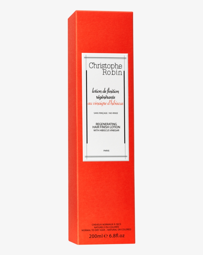 Hair Finish Lotion With Hibiscus Vinegar - Christophe Robin Purifying Finishing Lotion With Sage, transparent png download