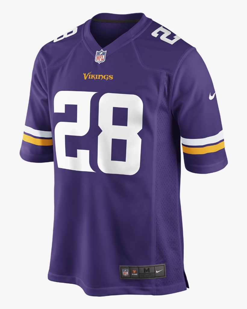 Nike Nfl Minnesota Vikings Men's Football Home Game, transparent png download