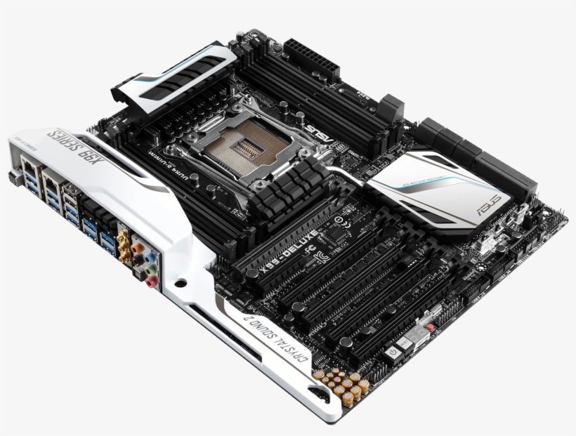 The Main Printed Circuit Board Found In General Purpose - Asus X99 Motherboard, transparent png download