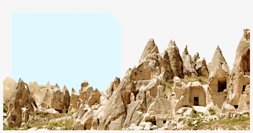 02 - Nevşehir Peri Bacaları Png, transparent png download