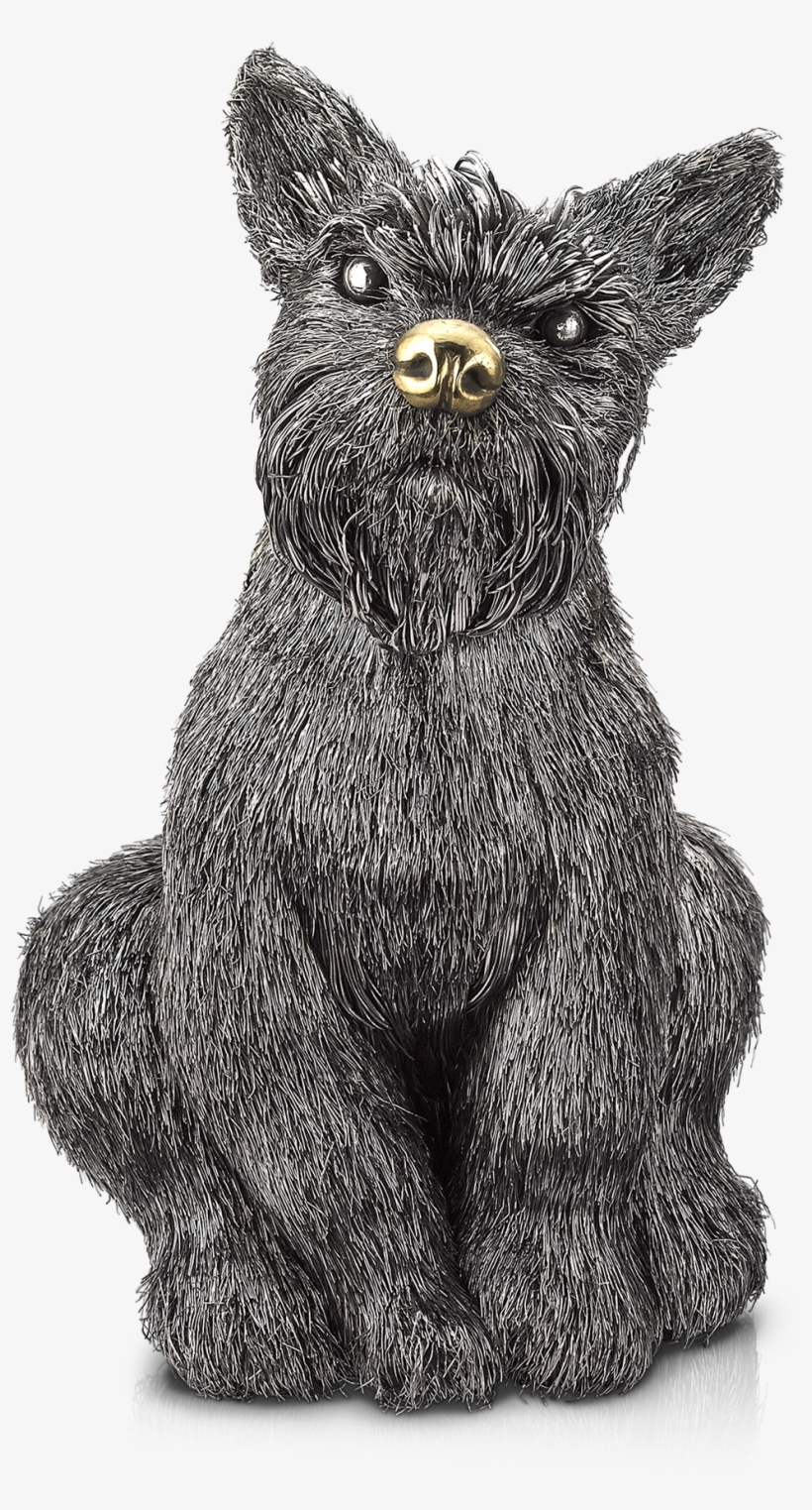Buccellati - Animals - Schnauzer - Silver, transparent png download