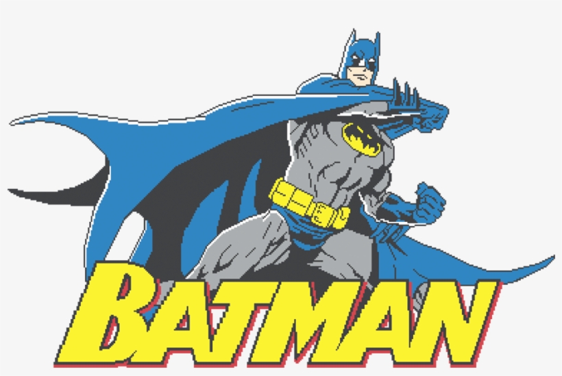 Batman 8 Bit Cape Toddler T-shirt - Batman Tank Top 8 Bit Cape Adult Charcoal - Xl, transparent png download