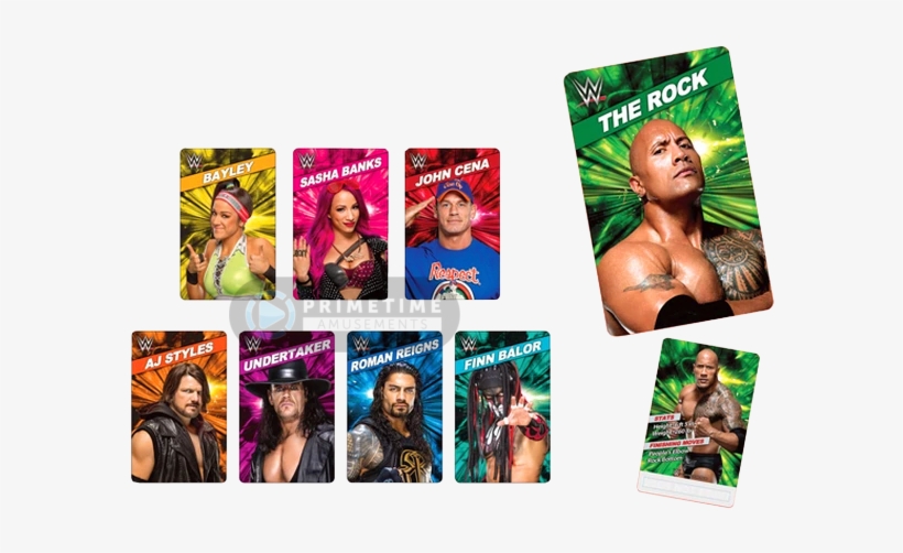Wwe Superstar Rumble Card Set - Wwe Superstar Rumble Andamiro, transparent png download