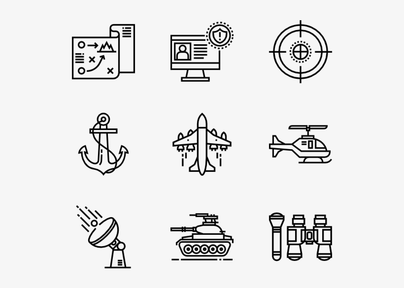 Military - Car Accessories Icon Png, transparent png download