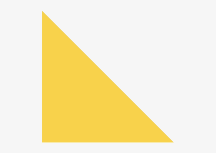 Yellow-triangle - Darkness, transparent png download