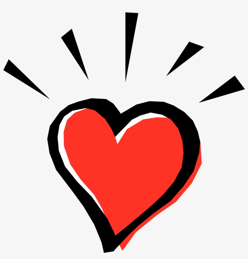 Glowing Heart, transparent png download