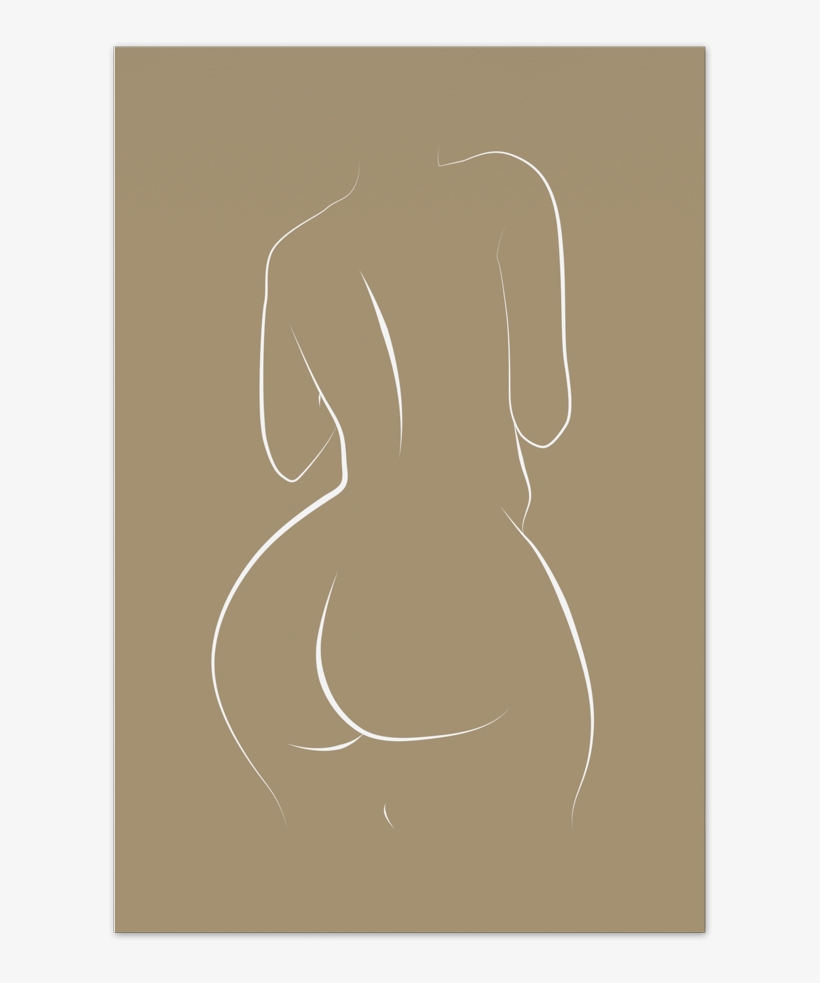 Curvy Lines Art Card - Sketch, transparent png download