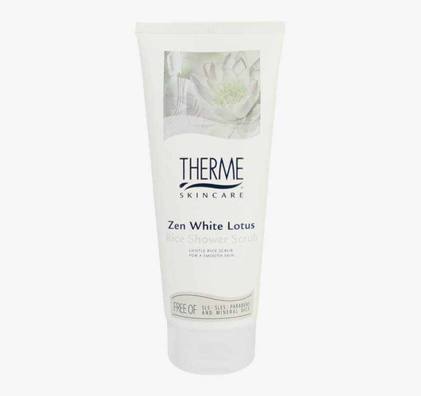 Therme Zen White Lotus Rice Shower Scrub Hair Conditioner
