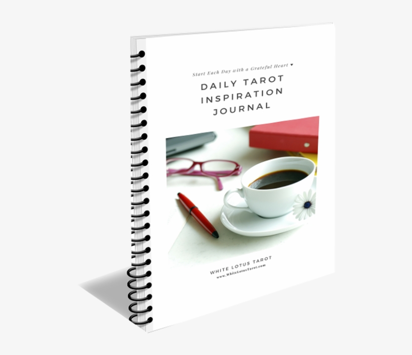 Free Daily Tarot Inspiration Journal From White Lotus - Product, transparent png download
