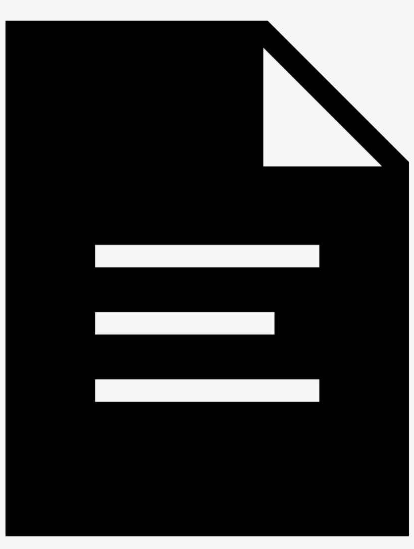 Document Icon - Icon, transparent png download