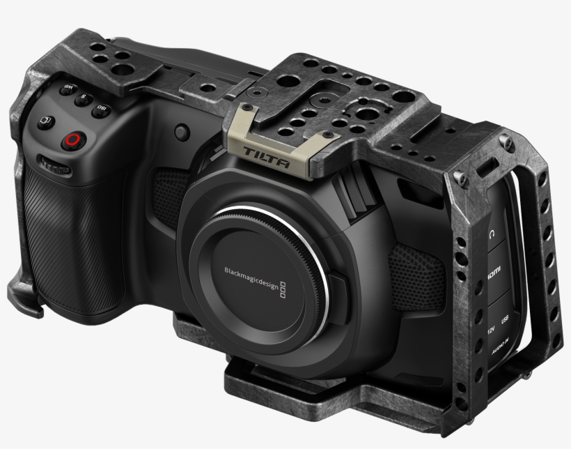 Full Cage For Bmpcc4k By Tilta - Blackmagic Pocket Cinema, transparent png download