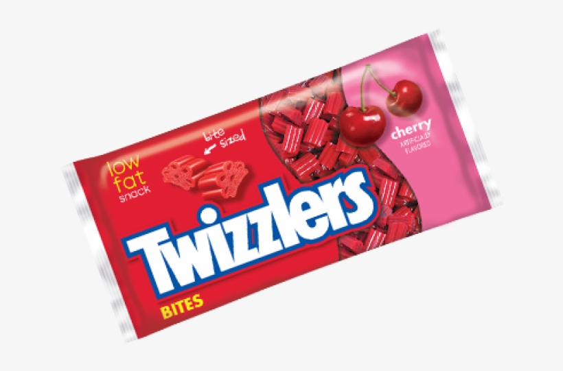 Twizzlers Bites Cherry - Pull And Peel Twizzlers, transparent png download