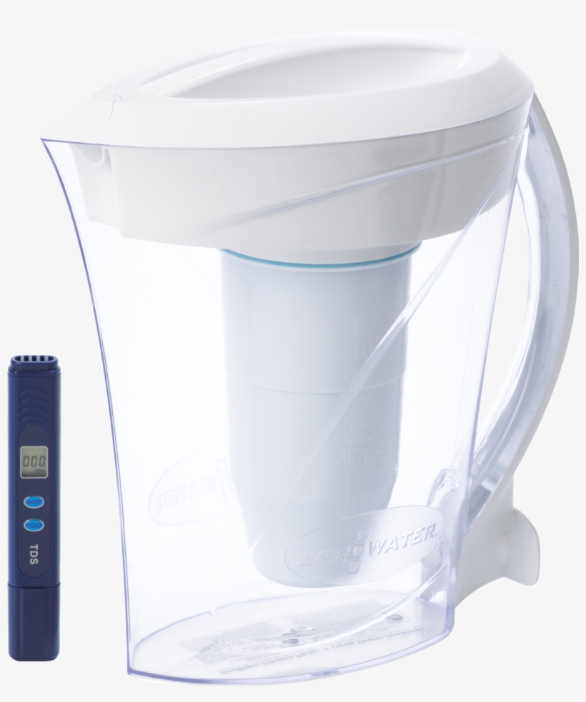 8-cup Clear Pitcher - Zero Technologies, Llc, transparent png download