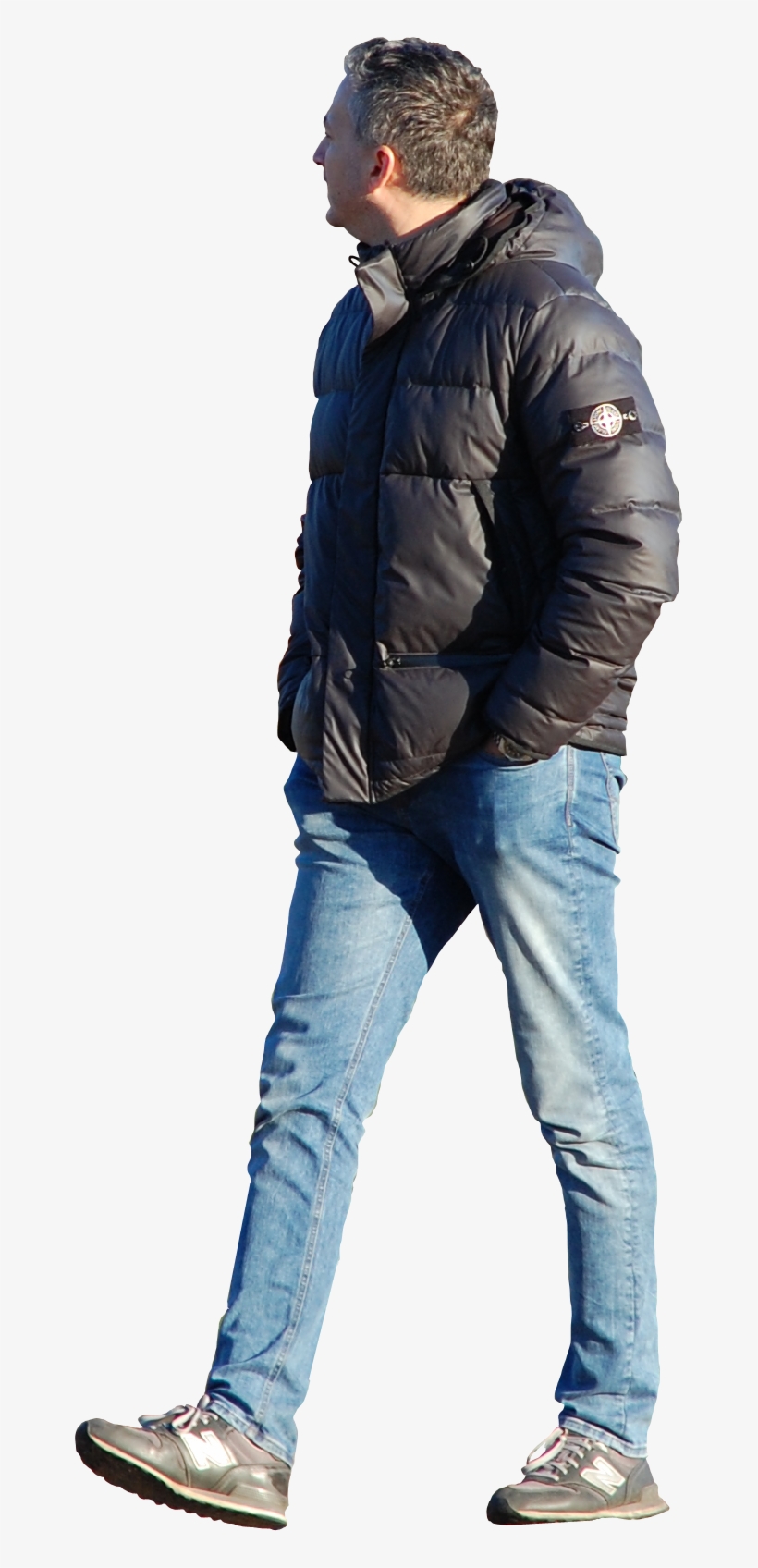 Man Walking - Via - Architextures - Download - Pocket, transparent png download