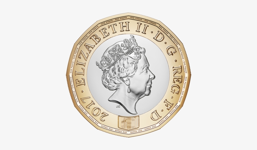 1 £ - New 1 Coin 2016, transparent png download