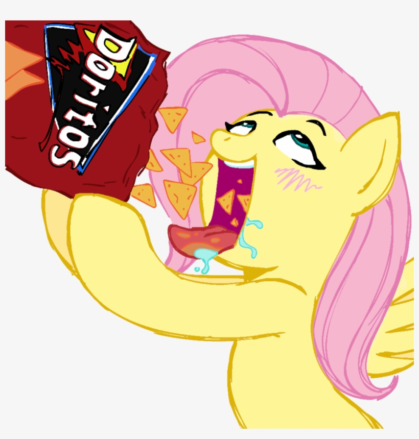 Doritos Transparent Background - Fluttershy Doritos, transparent png download