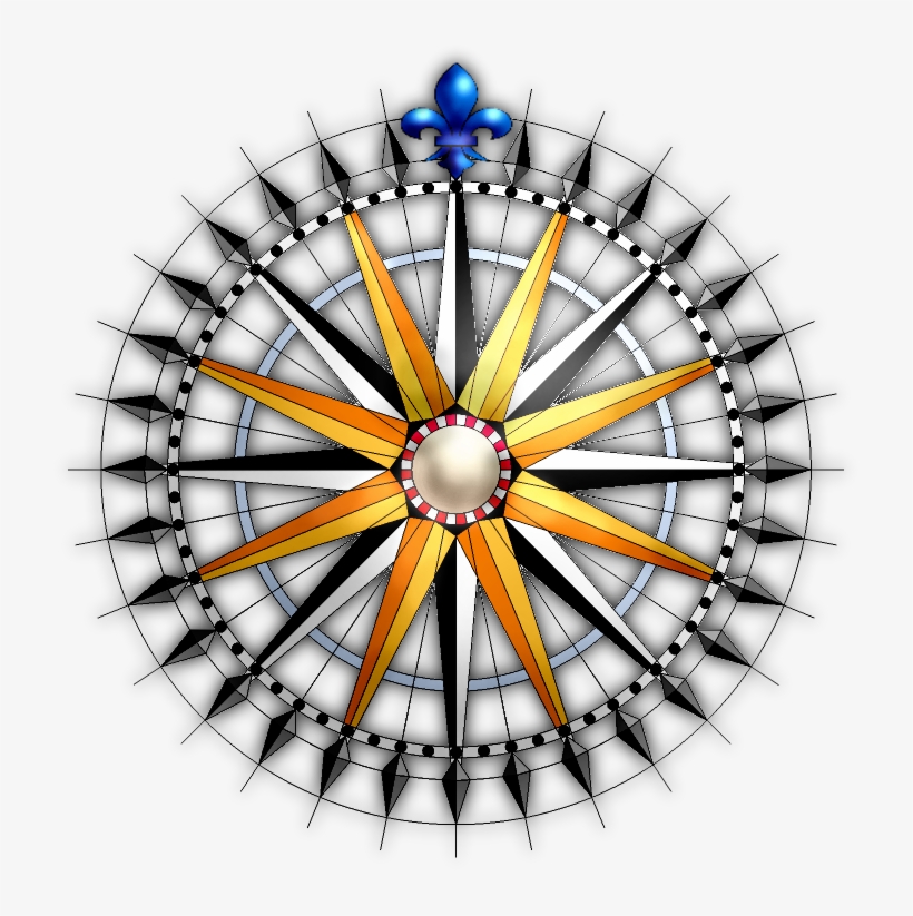 Free Printable Compass Rose - Navajo Nation Seal, transparent png download
