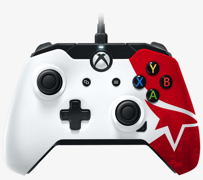 Mirror's Edge Catalyst Official Wired Controller For - Xbox One Mirror's Edge Catalyst Wired Controller, transparent png download